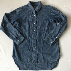 Madewell chambray top
